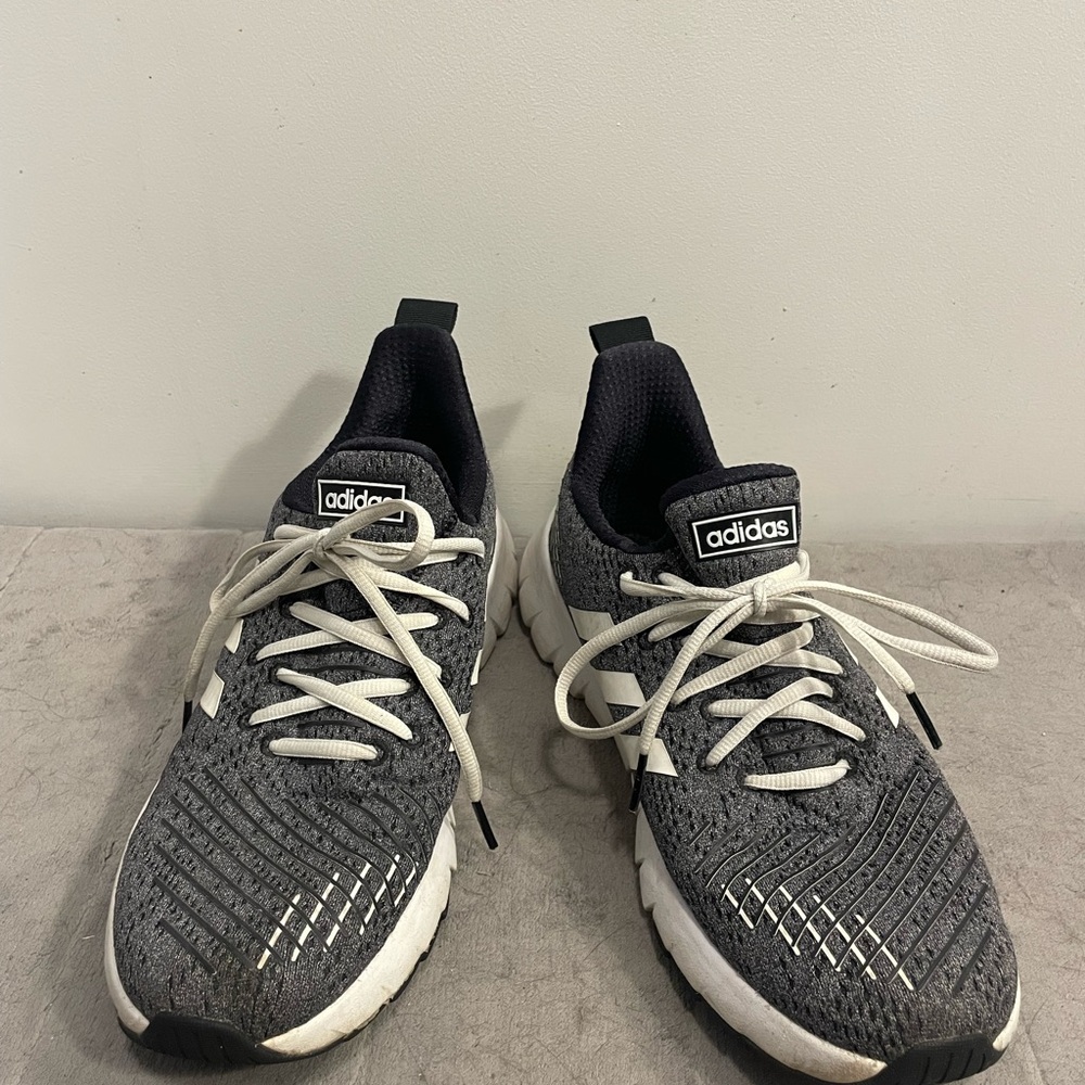 Adidas Gray and White asweego Sneakers